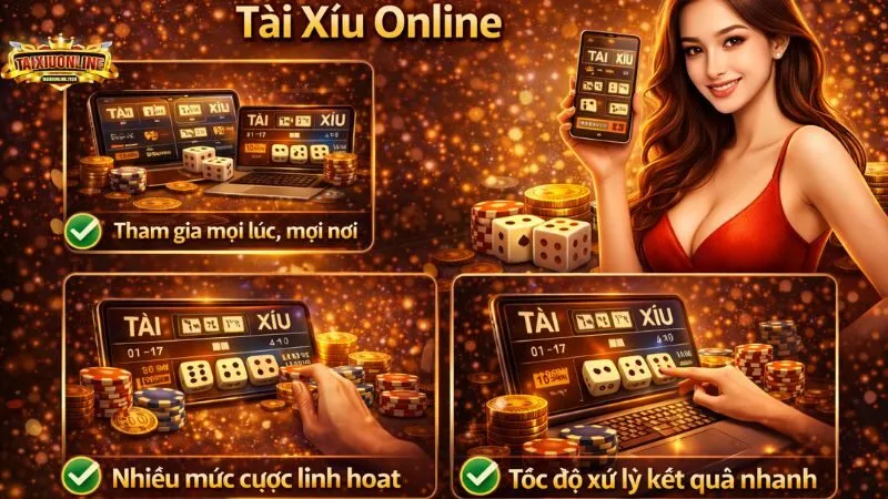 Lợi ích khi chơi Tài Xỉu Online