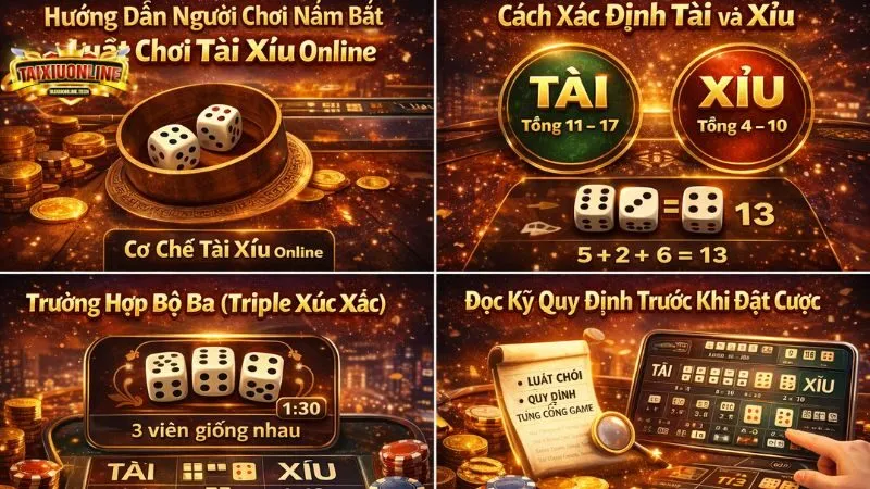 Tìm hiểu luật game Tài Xỉu Online trước khi chơi